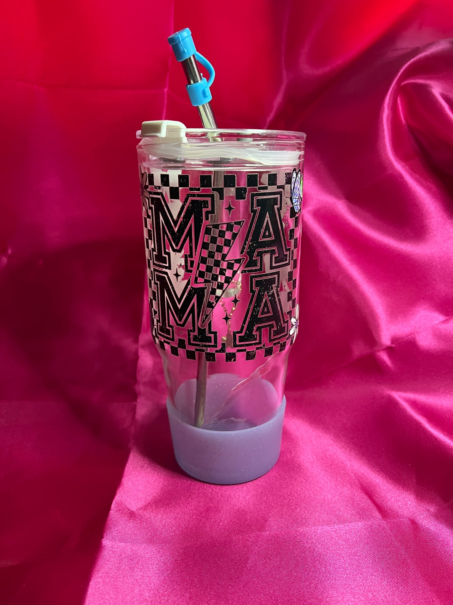 MAMA with cherries/flowers