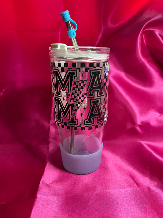 MAMA with cherries/flowers