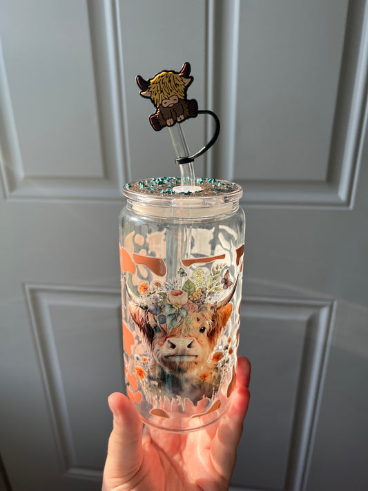 Highland Cow Tumbler